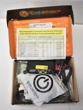 TL5-T2Y25 12 VOLT SOLUTIONS Plug Play Remote Start Key Kit
