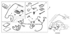 08E92-TX4-200 ACURA OEM ACCESSORIES Remote Start Rdx