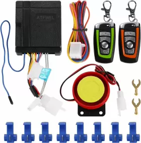 0909 ATFWEL Waterproof Alarm Anti Theft Security