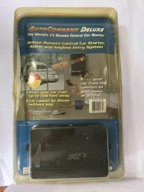 20034V AUTO COMMAND Deluxe Remote Control Car Starter Alarm