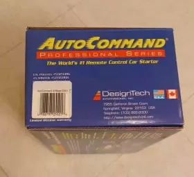 25521 AUTO COMMAND Remote Control Car Starter Alarm Kit #3