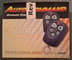 41027T AUTO COMMAND Automatic Remote Car Starter Kit #2