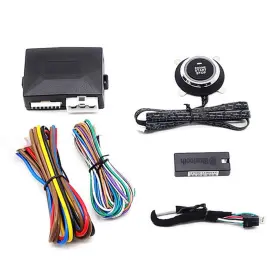 MK1A BCSMMCAR Car Keyless Engine Start Alarm Push Remote Kit