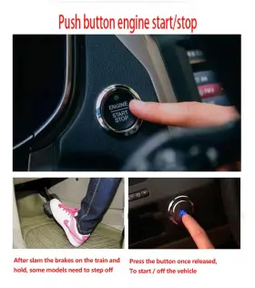 ST-8006-K01 BCSMMCAR Keyless Starter Car Alarm Ignition Start #2