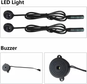 RA02508BCS Totmox Car Bsd Bsm Blind Spot Radar Detection Lane #2