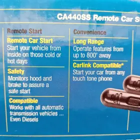 CA440SS CODE ALARM Remote Start Box #3