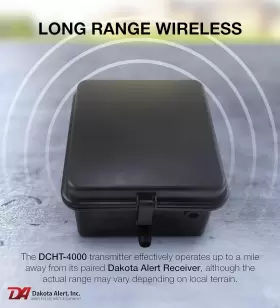 DCHT-4000 DAKOTA ALERT Wireless Drive Alarm Transmitter #3