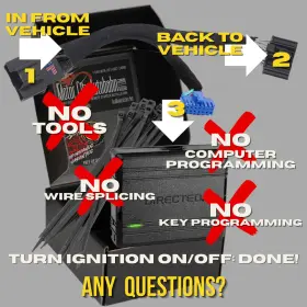 F11-1K DIRECTED ELECTRONICS Dei Viper Gas Key Ignitions Ford