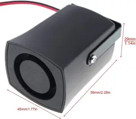 HOR-302 DRISENTRI Alert Siren Tone Car Alarm Auto Warning #2