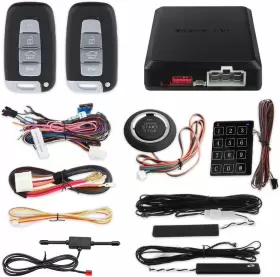 EC002-K EASYGUARD Rolling Pke Car Alarm Auto Start