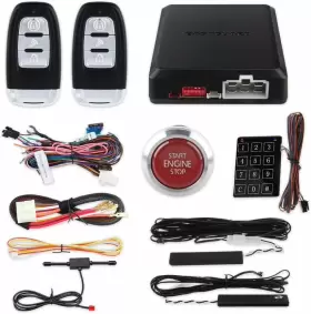 EC002-P4 EASYGUARD Smart Key Pke Car Alarm Auto Start Push