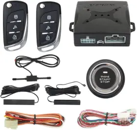 EC003N-V-1 EASYGUARD Pke Passive Keyless Car Alarm Push Start