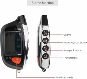 EC200-K9 EASYGUARD Car Alarm Lcd Pager Display Remote #3