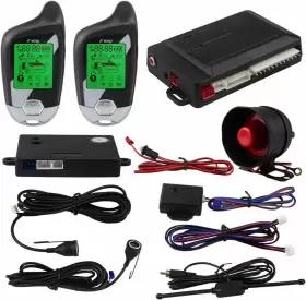 EC203 EASYGUARD Car Alarm Lcd Pager Display Ultrasonic
