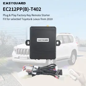 EC212PP-B-LT402 EASYGUARD Plug Remote Starter Reiz Prado