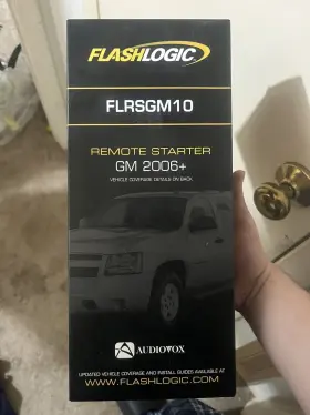 044476112669 FLASHLOGIC Remote Start Plug Play Gmc Chevrolet