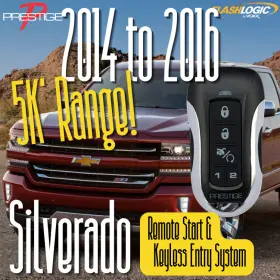 FLRSGM7-PE1BZLR FLASHLOGIC/PRESTIGE Remote Start Keyless Gmc