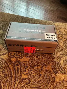 120624 FORD Start Remote Starter Kit