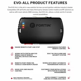 EVO-TOYT6 FORTIN Harness Select Push Start Toyota Lexus Evo #3