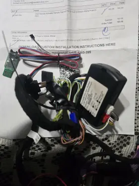 NIST4-FLL-VALET-QCO FORTIN Remote Start Push Kit Nissan
