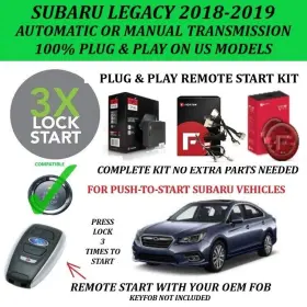 ONE-SUB2-FLU FORTIN Remote Starter Pts Auto Manual Kit Subaru