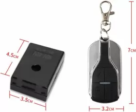 ZY1442M286WC78 GARNECK Anti Security Alarm Double Remote #3