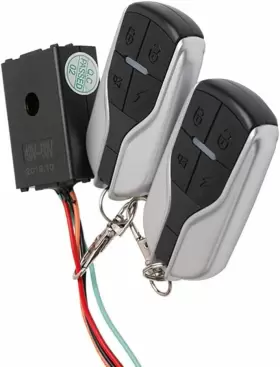 ZY1442M286WC78 GARNECK Anti Security Alarm Double Remote