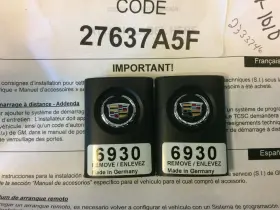 22893086 GM Remote Start Fobs Kit Ats Cadillac #3