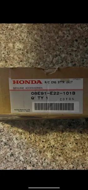 08E91-E22-101B HONDA Remote Engine Start Kit Cr-v
