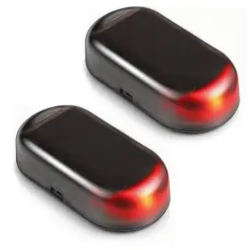 14123155116748 HOUKIPER Car Solar Power Simulated Dummy Alarm