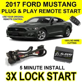 6767 JS ALARMS Remote Start Plug Play Car Starter Lock Ford