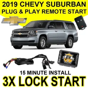 GM11 JS ALARMS Plug Play Remote Start Chevy Suburban