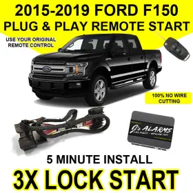 6464 JSALARMS Js Alarms Remote Start Plug Play Lock F-150