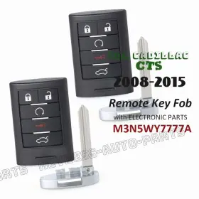 M3N5WY7777A KEYLESSAUTOPARTS Remote Key Fob Cts Cadillac