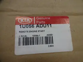 Kia 1u056-adu11 Genuine 1u056 Adu11 Remote Start Kit Push Button Sorento 2014 2015