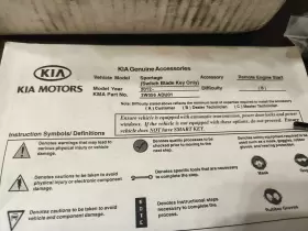 3W056-ADU01 KIA Remote Start Kit Sportage #3