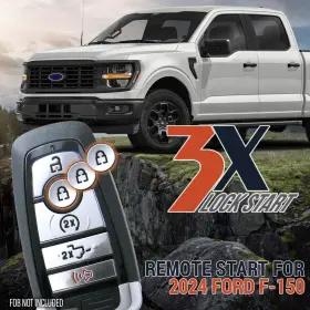 KR-RS-F150R KICKY RIDE Plug Remote Start Tools Reqftd Avail #2