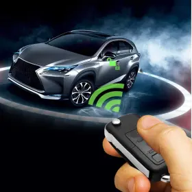 H841501 MASO Car Alarm Remote Central Locking Keyless Kit #2