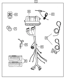 82208862AG MOPAR Remote Start Kit