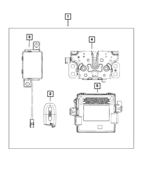 82214660AC MOPAR Remote Start