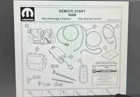82215277AC MOPAR Remote Start Kit Ram