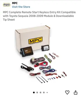 B-1487-450 MPC Remote Start Sequioa Toyota
