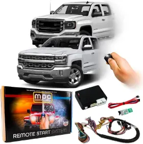 B-3630-000 MPC Key Fob Remote Start 1500 Chevy Silverado