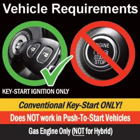 B-3639-437 MPC Remote Start Keyless Kit Toyota Camry #2