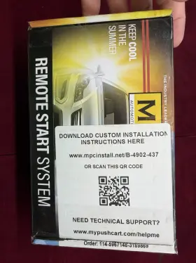 Mpc B-4902-437 Remote Start System 2018 Camry Hybrid