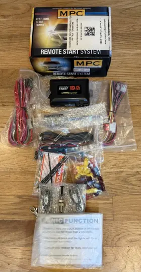 Mpc B46142161 Automotive Remote Start System Kit Complete With Wires And Manual B-4614-216-1