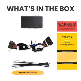 810154291168 MUSTANG Start Remote Starting Plug Play Push Kit #3