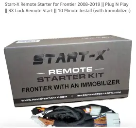 B07XSFP81L NISSAN Start Remote Frontier