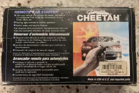 56170 NOS Remote Car Starter Cheetah #2