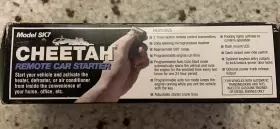 56170 NOS Remote Car Starter Cheetah #3